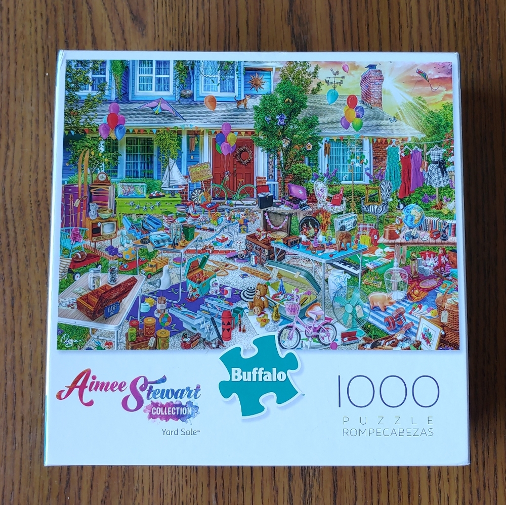 Aimee Stewart Yard Sale 1,000 piece jigsaw puzzle